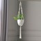 2 Ivory Cotton Ropes Macrame Plant Hanger Decorative Indoor POT HOLDERS